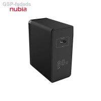 Fadads Nubia 80W เครื่องชาร์จ GaN สำหรับ Z40เครื่องชาร์จอย่างรวดเร็วสำหรับโทรศัพท์