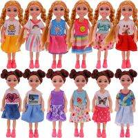 14cm Kelly Doll Clothes Fashion Dress Casual Comfortable Outfit Fit 12-14cm/5 Inch Girl DollOur Generation DollBest Girls Toys