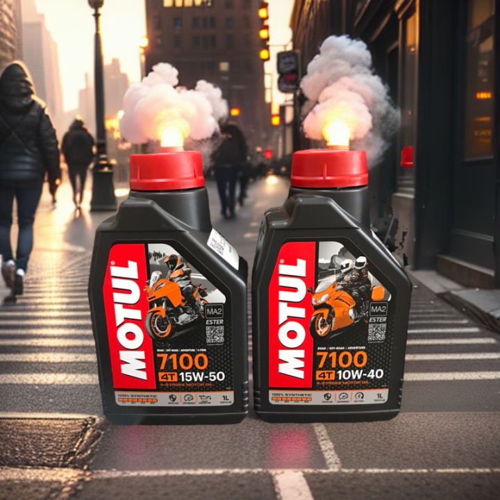 💯% ORIGINAL MOTUL 7100 10W40 15W50 FULLY SYNTHETIC Y15ZR Y16ZR LC135 ...