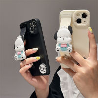 สายรัดข้อมือ Sanrio Pochacco เคสมือถือสำหรับ ITEL A60s S23 A49 A57 A37 A26 A56วิสัยทัศน์ P36 1บวก1เคสฝาหลังโทรศัพท์