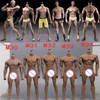 hot！【DT】✌✴  In M30 M31 M32 M33 M34 M35 1/6 Male Suntan Seamless Muscular 12 Super Figure Dolls