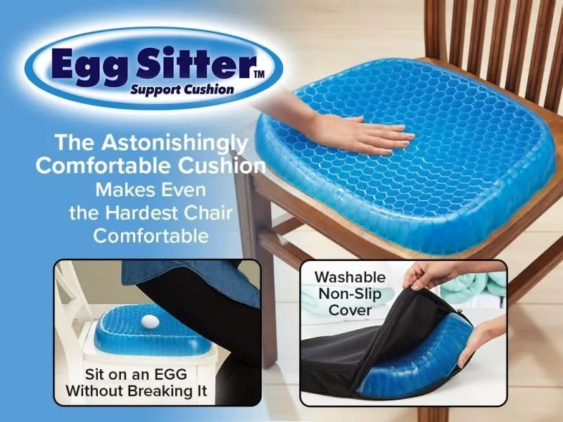 EGG SITTER – Gel Sitter Cushion Soft Breathable Honeycomb Flex