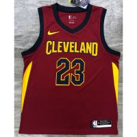 Hot 【hot pressed】nba jersey Cleveland Cavaliers No. 23 James red basketball jersey