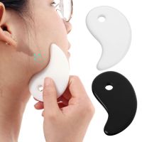 OR69QMTS Chinese Tradition SPA Beauty Therapy Antistress Body Face Eye Acupoint Guasha Jade Board Skin Lifting Massaging Tool Face Scraper Massager Sc