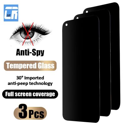 1-3Pcs Anti-spy Privacy Tempered Glass for Realme 6 7 8 9 10 Pro Plus Screen Protector Narzo 30A 50A 50i Prime Protective Film