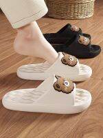 ❀☑ Anti-slip slippers for women summer new indoor home bathroom bathing thick-soled silent to outside