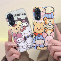 Phone Case เคส OPPO A58 4G ลายการ์ตูนน่ารัก OPPOA58 4G เคสนิ่มซิลิโคนใส2023