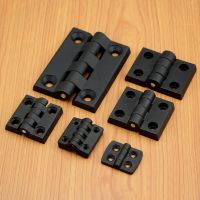 4pcs Black Strong Plastic Butt Hinge Door Bearing Industrial Equipment Electric cabinet fixed Hinges Furniture fittings hardware Door Hardware Locks