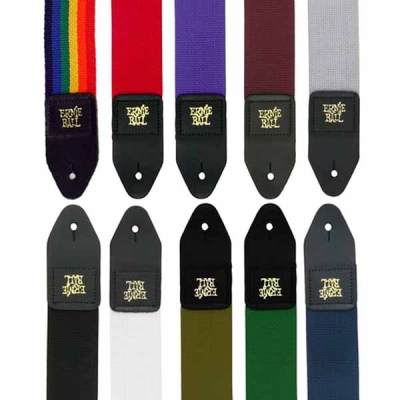 Ernie Ball สายสะพายกีต้าร์ / เบส Guitar Strap รุ่น POLYPRO STRAPS SERIES