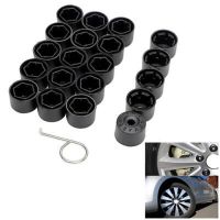 20Pcs 17mm Wheel Lug Nut Bolt Cap Covers With Removal Tool For VW For Golf For Bora For Passat For Jetta Auto Accessories