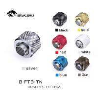 Bykski B-FT3-TN,G1/4 3/8 "10x13มิลลิเมตรอุปกรณ์ท่ออ่อนสำหรับ OD 10x13มิลลิเมตรท่อ,PC น้ำระบายความร้อนเชื่อมต่อ,หลายสี