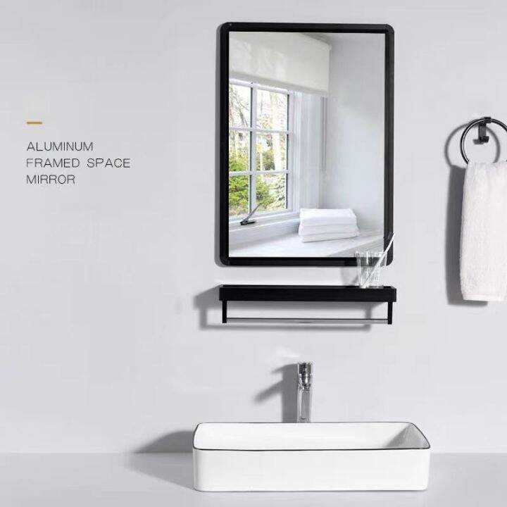 [Warranty]Rectangle Bathroom Mirror Wall Mirror for Bathroom Toilet ...