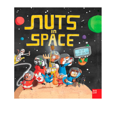 English original nuts in space parent-child reading bedtime picture story book nosy crow stories aloud gives official audio