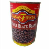 สินค้าสดใหม่ รับรองคุณภาพ  Casa Fiesta  Whole Black Beans454g