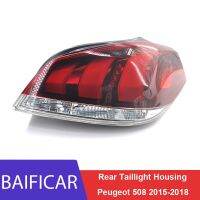 Brand New Genuine Rear Taillight Assembly Rear Brake Light Rear Reversing Light 9807242680 9807242780 For Peugeot 508 2015-2018