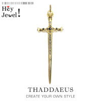 Pendant Golden Power Sword,2021 Brand New Fine Jewelry Europe Style Bijoux Necklace Accessories Vintage Gift For Woman Men