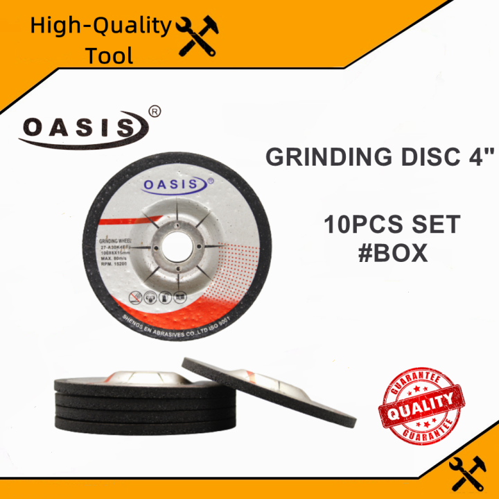 Oasis Grinding Disc 4" Heavy Duty Grinding Wheel For Metal Stainless