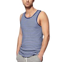 hot【DT】 Classic Stripes Top and Man Fashion Sleeveless Vests Size 4XL 5XL