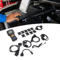 โปรแกรมเมอร์คีย์ Immobilizer อัตโนมัติพร้อมอะแดปเตอร์อ่าน IMMO ECU Universal Car Diagnostic Scanner Tool