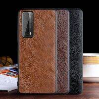 Philander SHOP เคสหนังหรูหราเคสสำหรับหัวเหว่ย P เคส2021อัจฉริยะพร้อมดีไซน์ทางธุรกิจและวัสดุ2in1 PC TPU