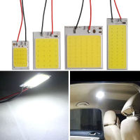 Auto Interior Reading Lamp T10 C5W Car Led Cob 16243648SMD White12V Car Interior Panel LED Lights Lamp Bulb Car Dome Light