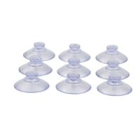 10Pcs Transparent Aquarium Suction Cup Filter Air Pump Water Pump Holder Sucker for Fish Tank Pump Suction Cups Aquatic Supply Filters Accessories