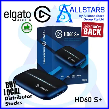 Elgato HD60 X External Capture Card - Stream and Record in 1080p60 HDR10 or  4K30 - Black (‎10GBE9901) for sale online