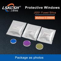 Special Offers LSKCSH Fiber Laser  Protection Lens Mirrors /Protective Windows 30*5Mm 2000W Fused Silica  For KC13 NC30 Lightcutter Laser