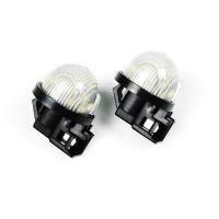 2ชิ้นรถยนต์ LED ป้ายทะเบียนจำนวนแสงโคมไฟสำหรับ Suzuki Jimny JB64 JB74 2019 2020 2021อุปกรณ์เสริมสีขาวสัญญาณไฟ