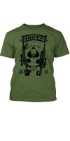 Penjualan Terlaris 100% Katun Kaus Militer Hitam Ops Sniper Khusus Ops Panggilan Tugas Tee Gaya Musim Panas Kaus Mode Lucu Baru S-4XL-5XL-6XL