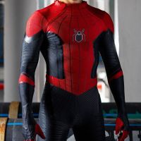 No Way Home Spyboy Costume Cosplay Tom Holland Zentai Bodysuit Spandex Lycra Superhero Costume Halloween Costume Adult Kids