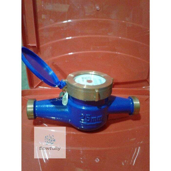 Meteran Air Water Meter Brass Kuningan Onda Inch Original Lazada Indonesia