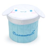 กล่องเก็บของแบบกลม พับเก็บได้ ลาย Cinnamoroll cn / Cinnamoroll