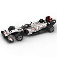 MOC-47258 Haas F1ทีมที่ VF-20 1-8ขนาดโดย Lukas2020บล็อคก่อสร้างของเล่นเกมปริศนารถสปอร์ตสำหรับเป็นของขวัญเด็ก