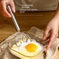 ✈ Stainless Steel kitchen items Cooking Whisk Mixer Flour and Flour Manual Flour Multifunctional Mixers Household Egg Beater