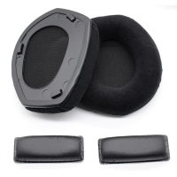 ใหม่แผ่นรองหูฟังสำหรับ HDR 165 175 185 195หูฟัง Velour Earpads เปลี่ยน Earmuff พร้อมหัวเข็มขัดพลาสติก