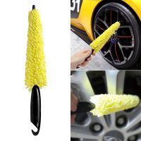 1Pc Car Wheel Cleaner Brush Tire Rim Cleaning Tool Auto Scrub Washing Vehicle Washer Dust Cleaner Sponge Car Washer for Any Car