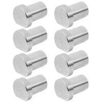 8Pcs Workbench Stoppers, Stainless Steel Limit Tenon Blocks, Fixed Woodworking Table Accessories