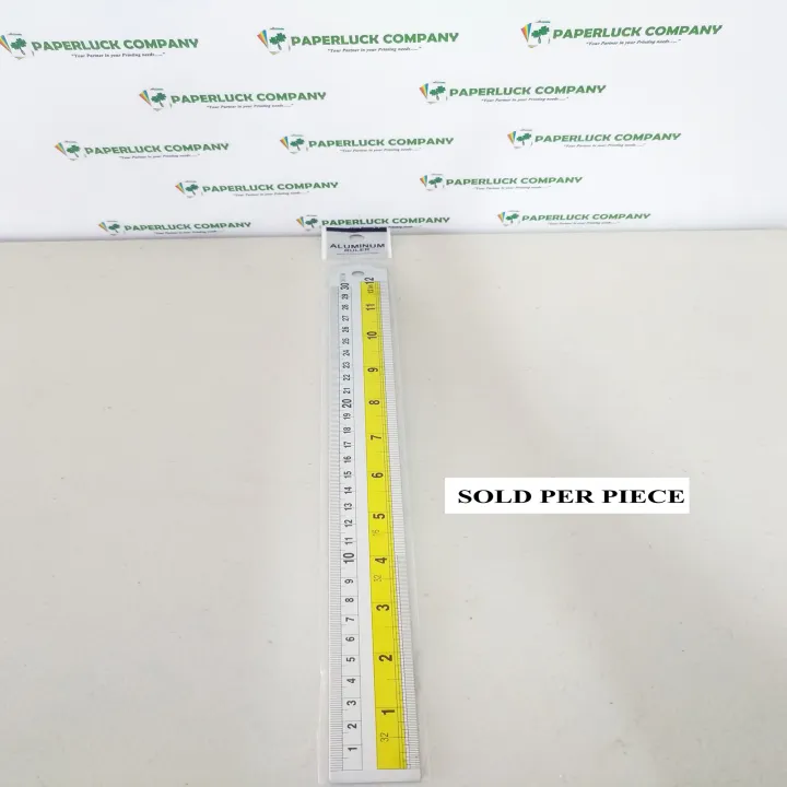 Acura 12 inch Aluminum Ruler. B112 | Lazada PH