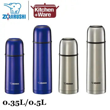 ZOJIRUSHI Water Bottle Tumbler Carry Tumbler SEAMLESS HANDLE TYPE 0.4L FOG  BLUE SX-JA40-AM