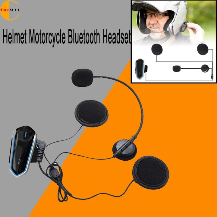 New Portable B35 BT Helmet Motorcycle Bluetooth Headsets Helmet