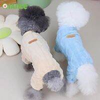 〖Love pets〗   Soft Dog Clothes solid color  flannel Pet Dog Sweater Winter Clothing For Small Dogs Chihuahua Teddy Cat Clothes warm Pet Outfit