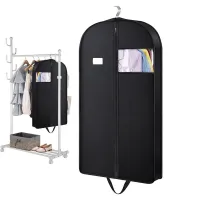 Garment Bags For Travel Travel Storage Bags Covers For Suits Portable Wedding Dress Cover Dustproof Clothing Bags Storage For Wardrobe Organisers