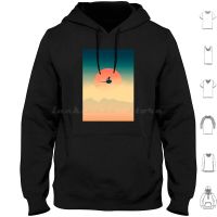 Sky Hoodies Long Sleeve Anime Sleeve Japan Japanese Sumi E Sun Hero