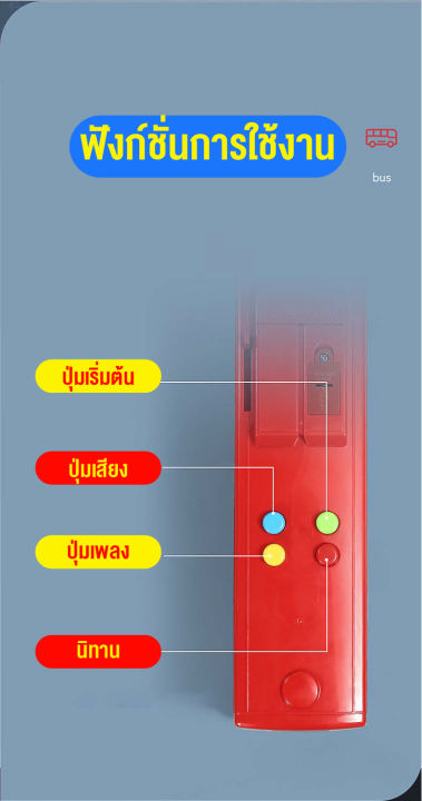 qqโมเดลรถประจำทางของเล่น-รถโดยสารประจําทาง-จำลองรถบัสของเล่นขนาดใหญ่สามารถเปิดประตู-มีไฟมีเสียง-สินค้าพร้อมส่ง