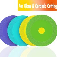 Glass Cutting Disc Grinder 100mm Cutting Disc for Dremel Diamond Marble Saw Jade Crystal Wine Bottles Grinding Chamfering Grind