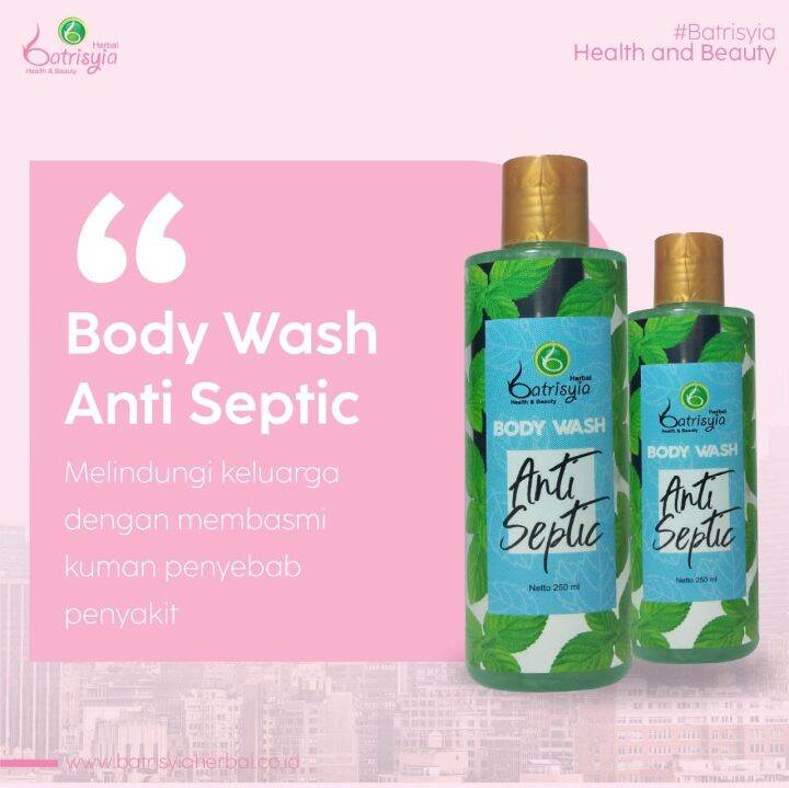 Batrisyia Anti Septic Body Wash 250 ml Lazada Indonesia