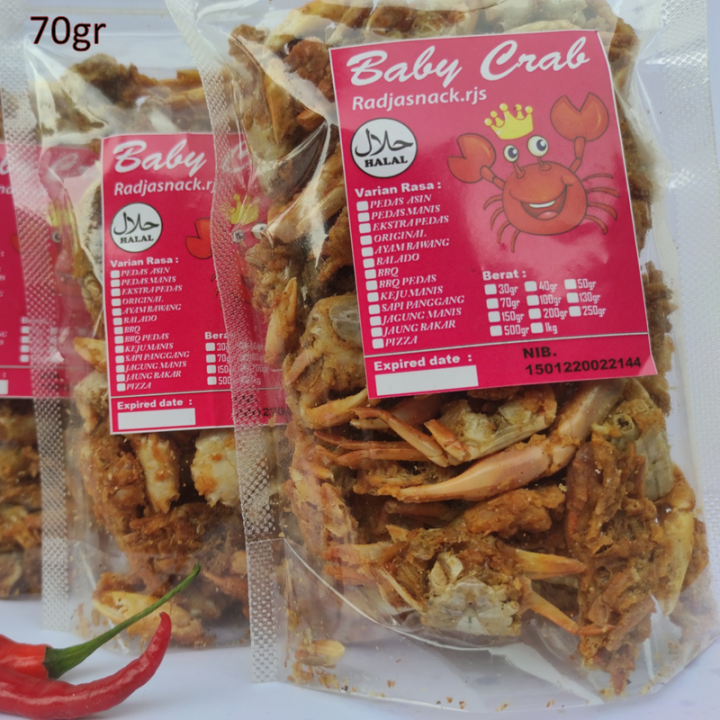 Camilan Halal Baby Crab Crispy Gr Lazada Indonesia