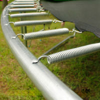 10Pcs ผู้ใหญ่ Trampoline เตียงเอวกลองฤดูใบไม้ผลิเด็ก Bungee กระโดดเตียงหนา Tension Springs Trampoline อุปกรณ์เสริม