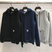 Carhartt ทำงานใน Progress Hoodies Hip Hop Streetwear Cardigan Coats Sweatshirts